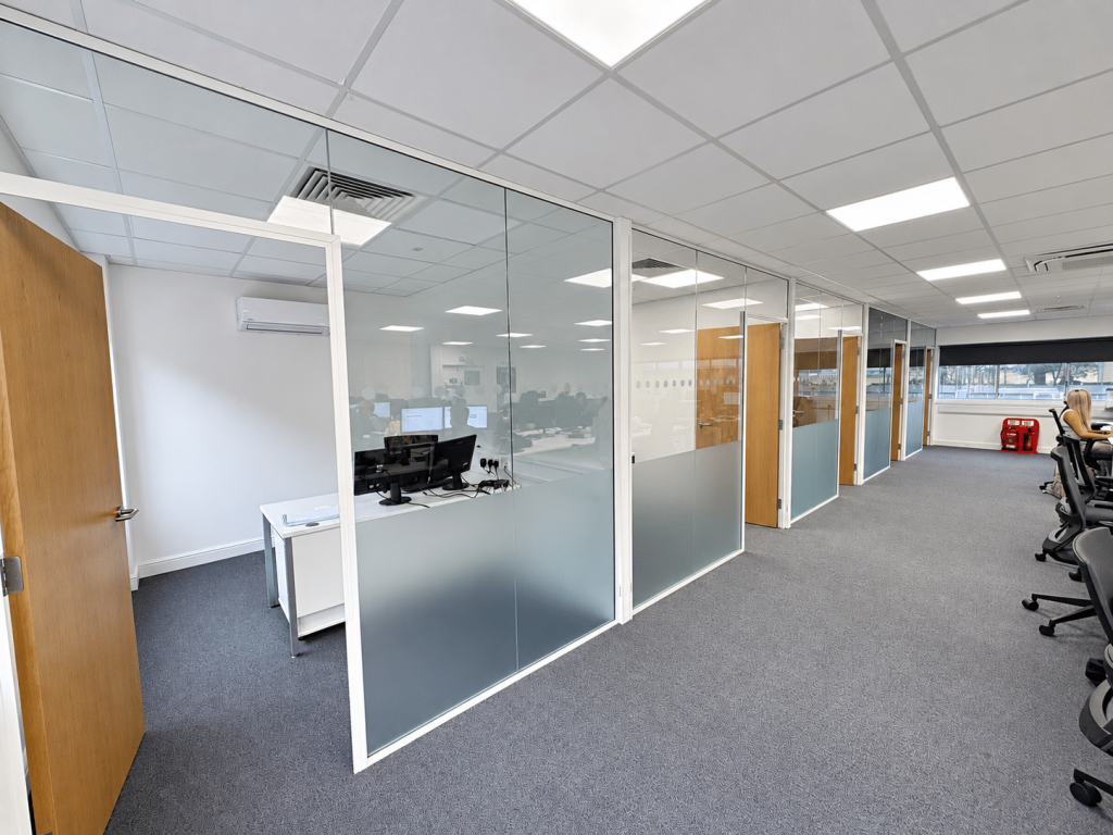 Polished modern office interior